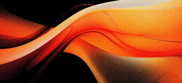 orange black wavy gradient background with grain and noise texture for header poster banner backdrop