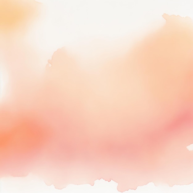 Photo orange blush watercolor background