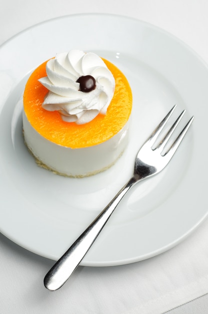 Orange cheesecake