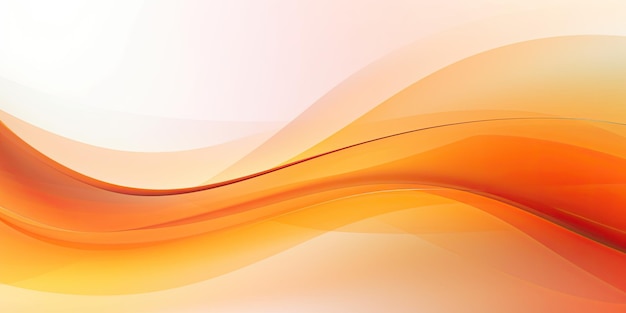 Orange Curve Background Modern Abstract Design in Vibrant Shades of Orange for Beautiful Banner