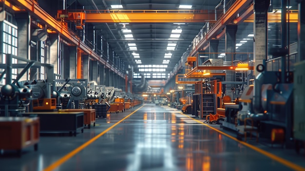 Orange Electricity Industry Engineering City Gas Factory Symmetry Machine Road Metal Beam Steel