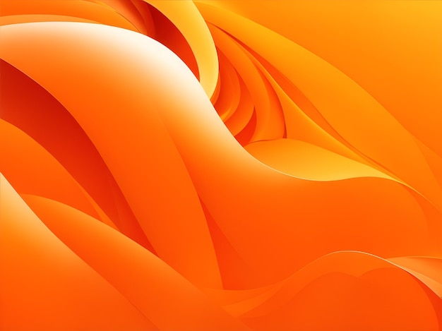 Orange flow background