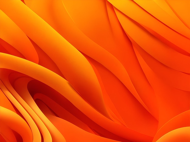 Orange flow background