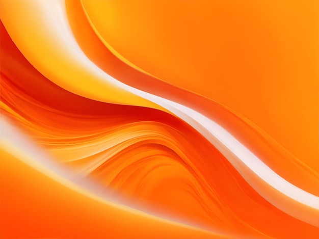 An orange flow wallpaper