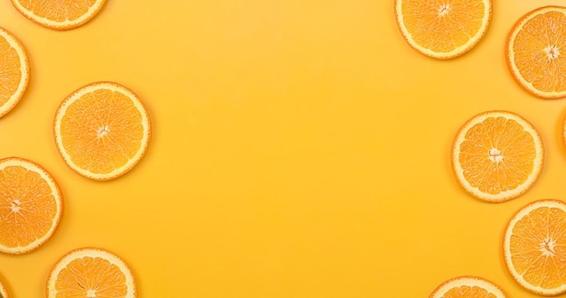 orange fruit on an orange background