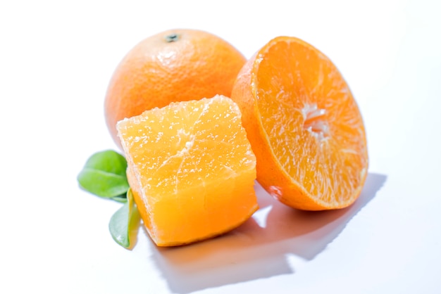 Orange fruit slices