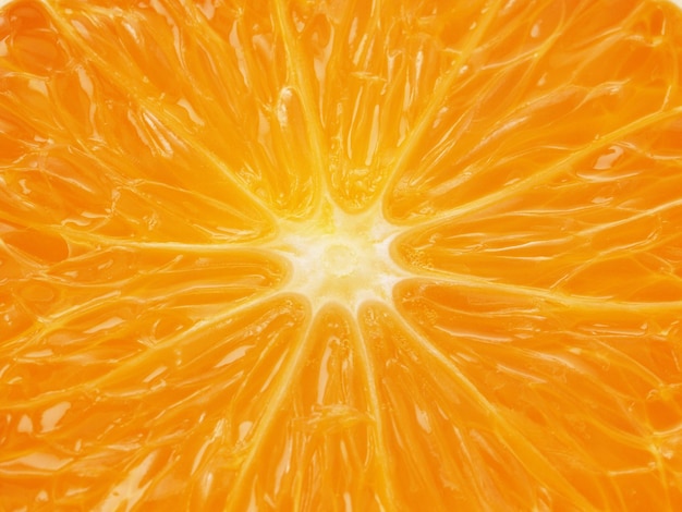 Orange fruit texture