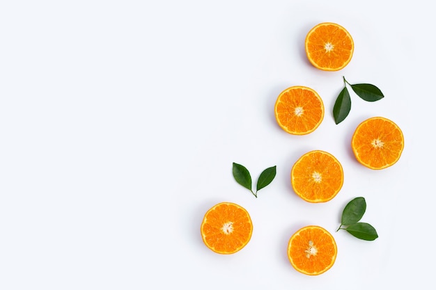 Orange fruits. Citrus fruits