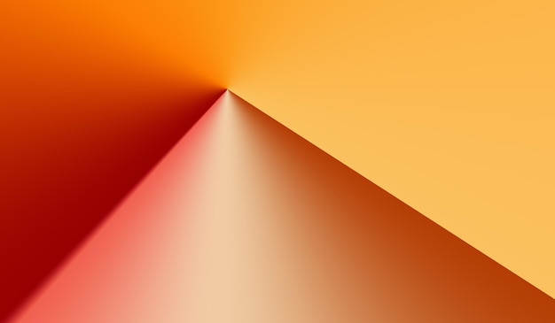 Orange glow paper color layer gradient abstract background