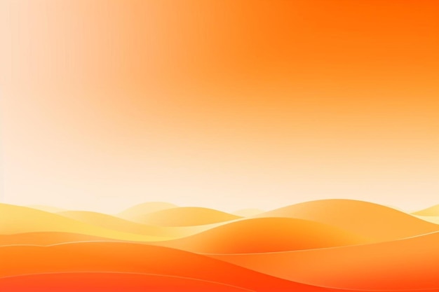 Orange Gradient background and copy space