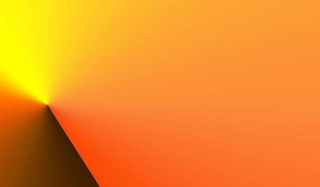 Orange gradient color paper abstract background