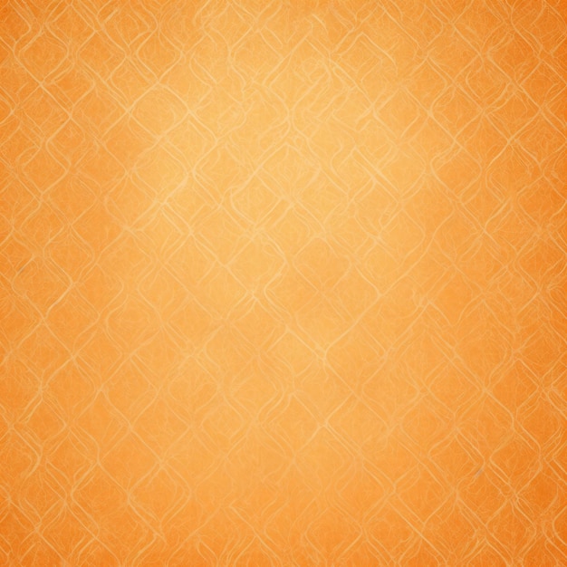 Orange grunge texture decorated with Shiny golden lines luxury background