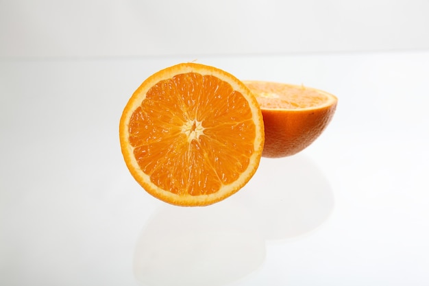 orange isolated in white background