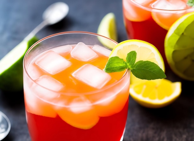 Orange Juice Freshly Squeezed from Fresh Fruits with a Juicer