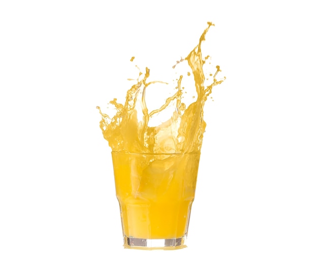 Orange juice in a glass