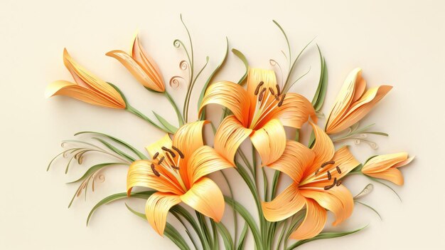 Orange lily wallpapers that are free for your desktop