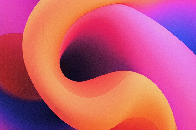 orange magenta purple grainy abstract wavy fluid background with noise texture for header poster ban