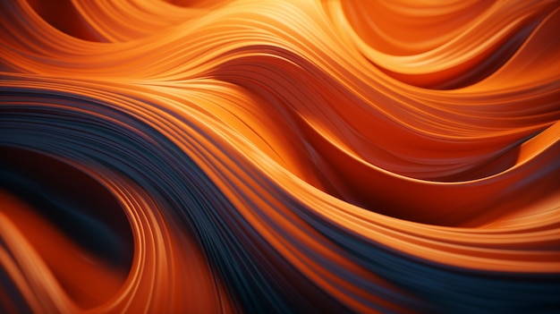 the orange and orange color of the wave is a beautiful abstract pattern