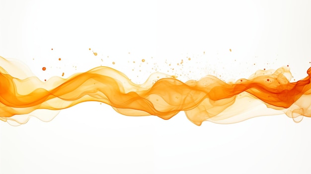 Orange Paint Fluid Dripping on White Background Abstract Image Texture Pattern Wallpaper Smart