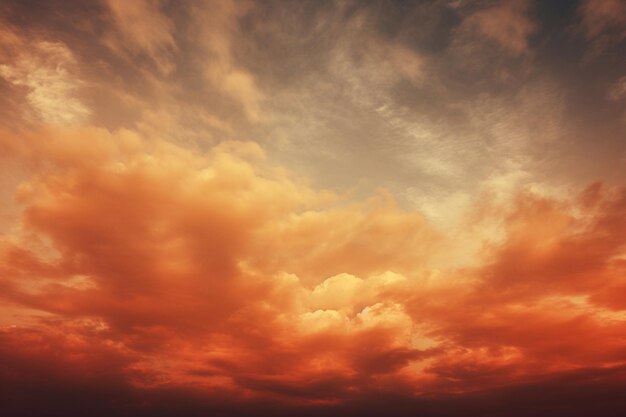 Photo orange sky photos background and copy space