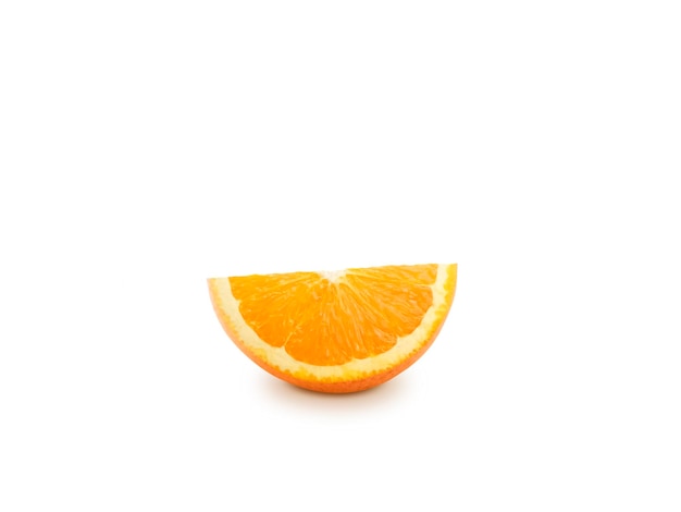 Photo orange slice transparent background