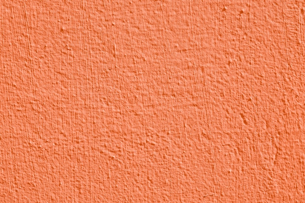 Orange stucco texture of a wall