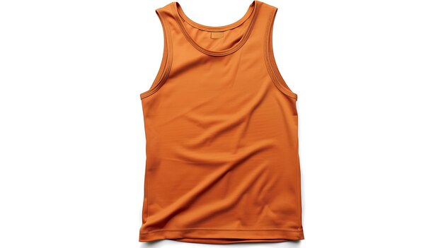 Photo orange tank top from the brand new