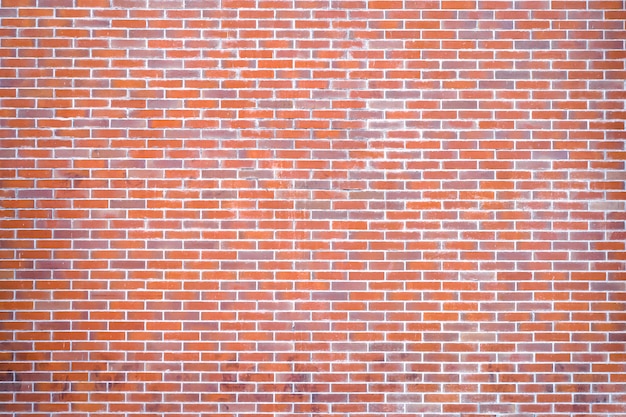 Orange tone Brick wall background