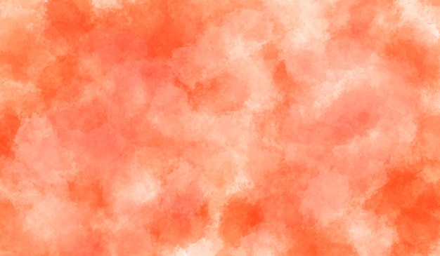 Orange watercolor texture with white spray overlay texture