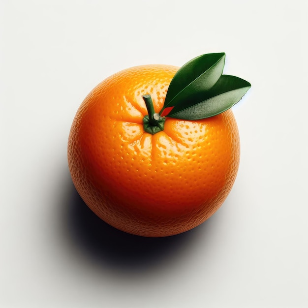 orange on white background