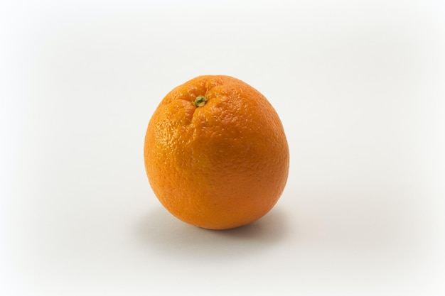 Orange with white background