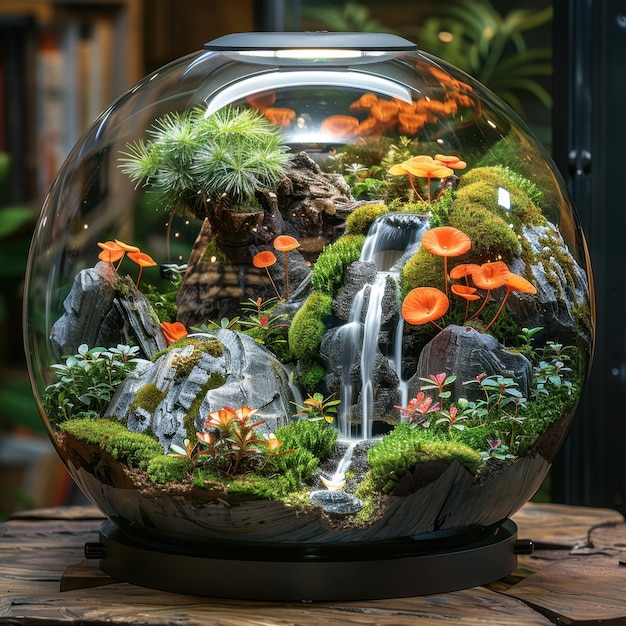 Orbital terrarium building class miniature ecosystems