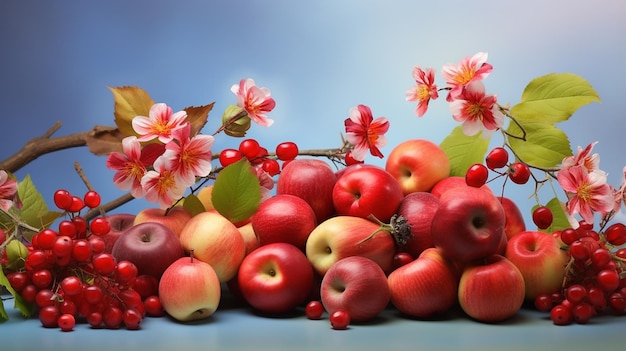 Orchard Medley Apples CherryPlums and Red Berry Artistry