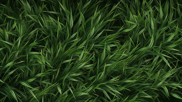 Orchardgrass Seamless Texture Dark Green Grassy Grass Background