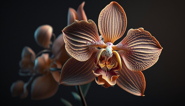 Orchid Flower Generative AI