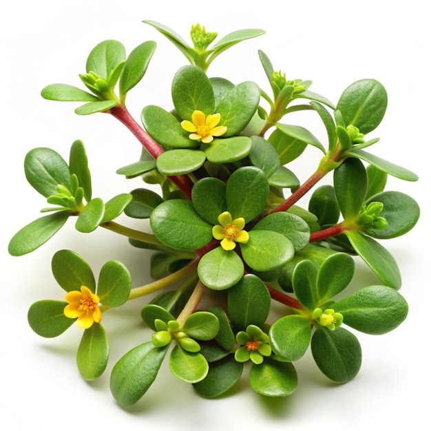 Photo ordinary bracelet or also known as vegetable purslane with the latin name portulaca oleracea