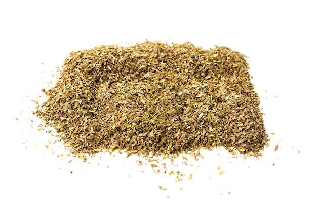 Oregano as a surface. Top view.