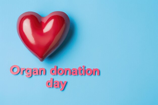 Photo organ donation day an impactful image highlighting the importance of organ donation and cardiology diseases lifesaving consequences of organ transplants for patients in need