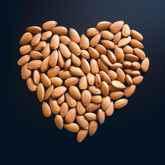 Organic fresh healthy Almonds