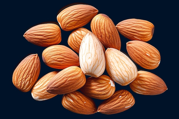 Organic fresh healthy Almonds