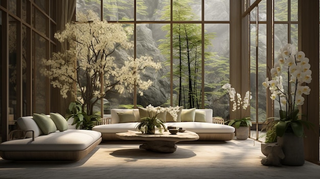 Organic Fusion Chinese design integrates nature with modernity for appeal