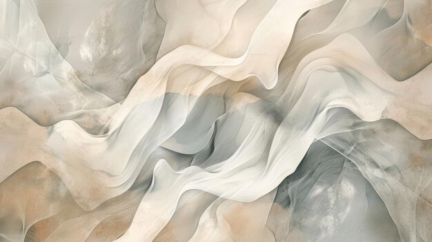 Organic shapes and earthy tones in an abstract background for a tranquil vibe