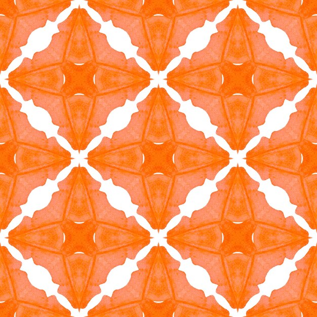 Organic tile Orange goodlooking boho chic