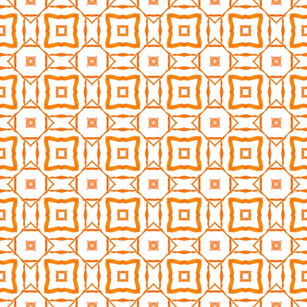 Organic tile Orange lovely boho chic summer