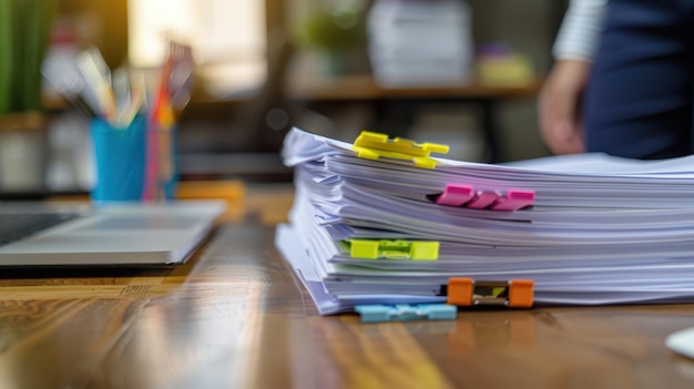 The Organized Office Desk