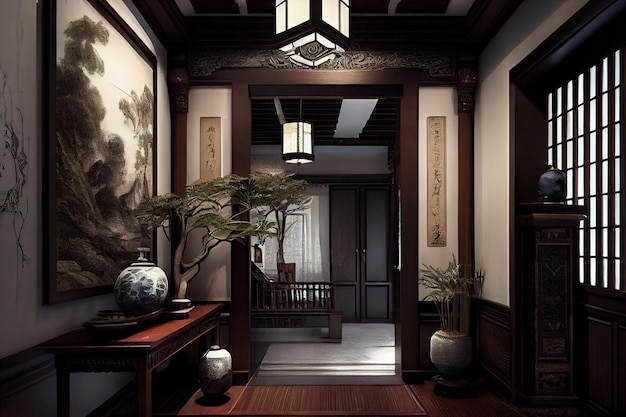 Oriental style Japanesse Home Interior Design