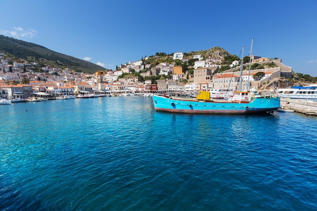 Original Hydra Island in Greece