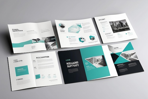 Original Presentation templates or corporate booklet Easy Use in creative flyer and style info banner trendy strategy mockups