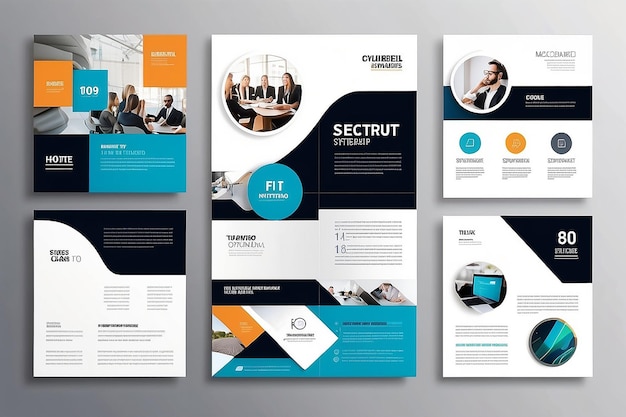 Original Presentation templates or corporate booklet