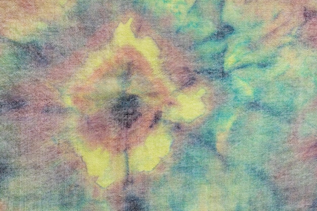 Ornament of scarf in Tiedye batik technique